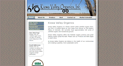 Desktop Screenshot of kiowavalleyorganics.com